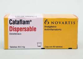 Cataflam 46.5mg 12 Tabs - (Cataflam Dispersables) Diclofenac